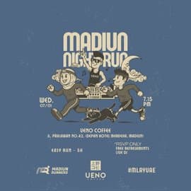 Madiun Night Run with UENO Coffee