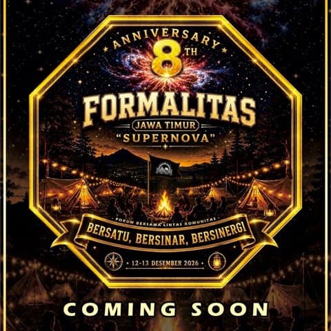 ANNIVERSARY 8 FORMALITAS JATIM