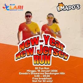 NEW YEAR, NEW JERSEY RUN!