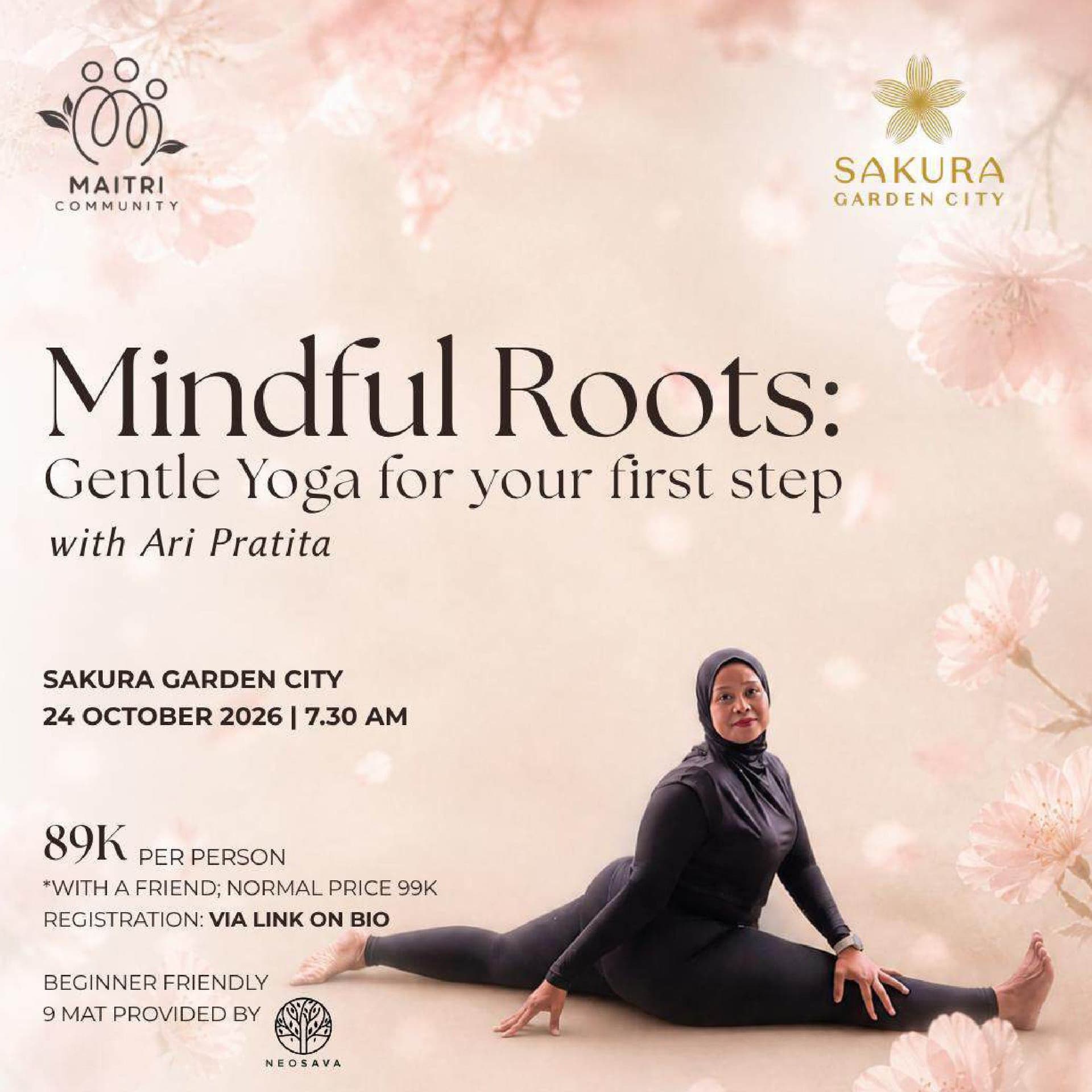 Mindful Roots : Gentle Yoga for Your First Step
